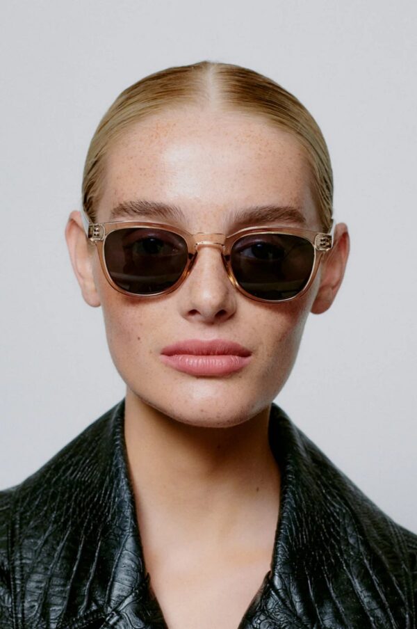 Rudani Bate Champagne Sunglasses - Image 6