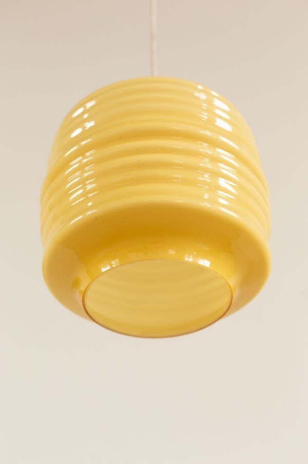 Rudani Art Deco Opaline Glass Ceiling Pendant - Image 3