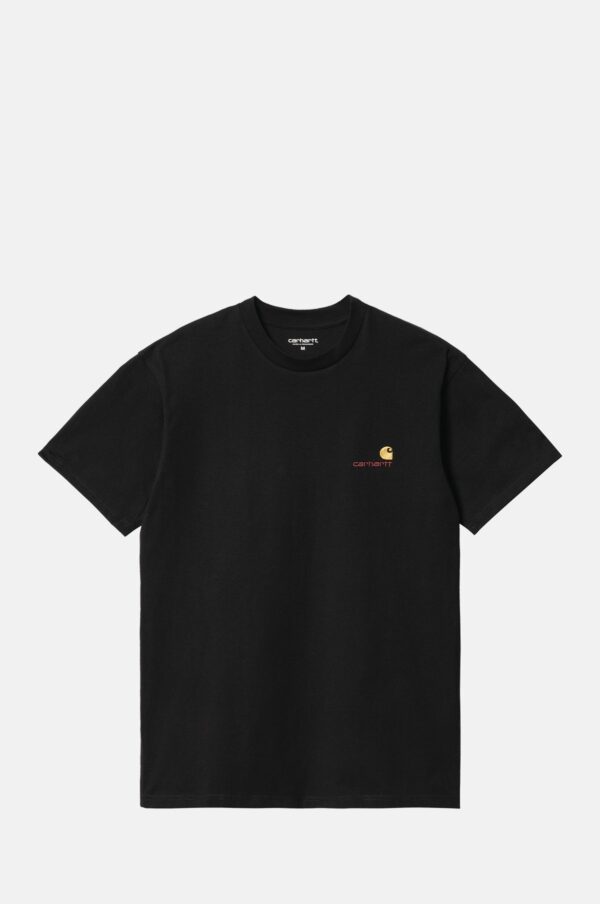 Rudani Black American Script Short Sleeve T-Shirt