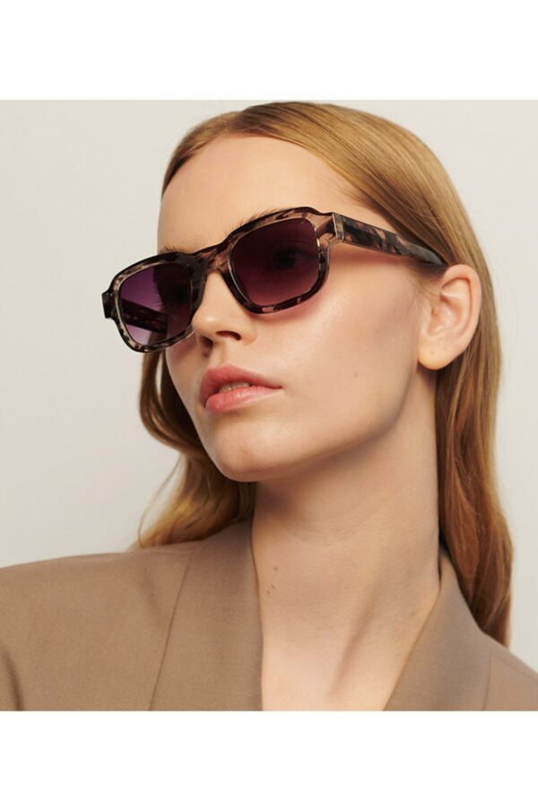 Rudani Halo Demi Tortoise Sunglasses - Image 4