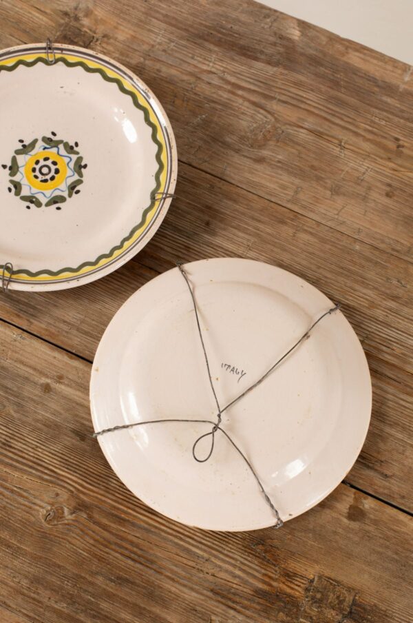 Rudani Mid-Century Italian Hand-Painted Ceramic Plate - Image 2