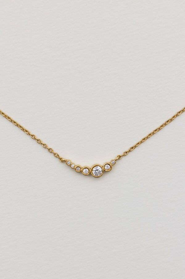 Rudani Ottilia Elegant Gold Necklace - Image 3