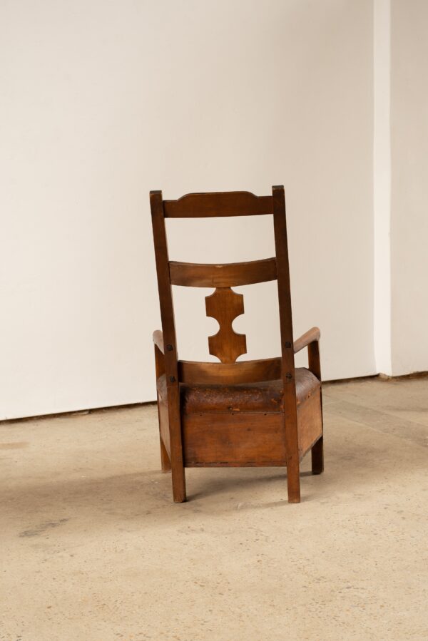 Rudani Pastoral Shepherd’s Chair from Spain, c1880 - Image 2