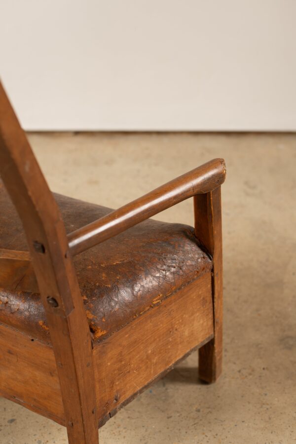 Rudani Pastoral Shepherd’s Chair from Spain, c1880 - Image 3