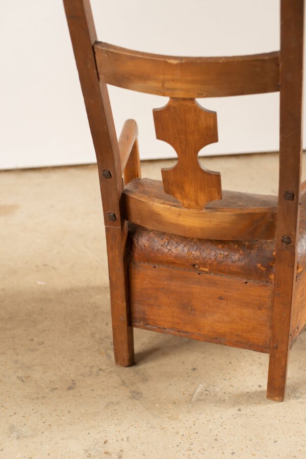 Rudani Pastoral Shepherd’s Chair from Spain, c1880 - Image 4